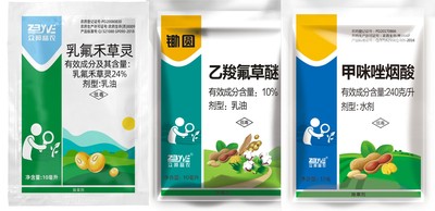 乳氟禾草灵、乙羧氟草醚、甲咪唑烟酸